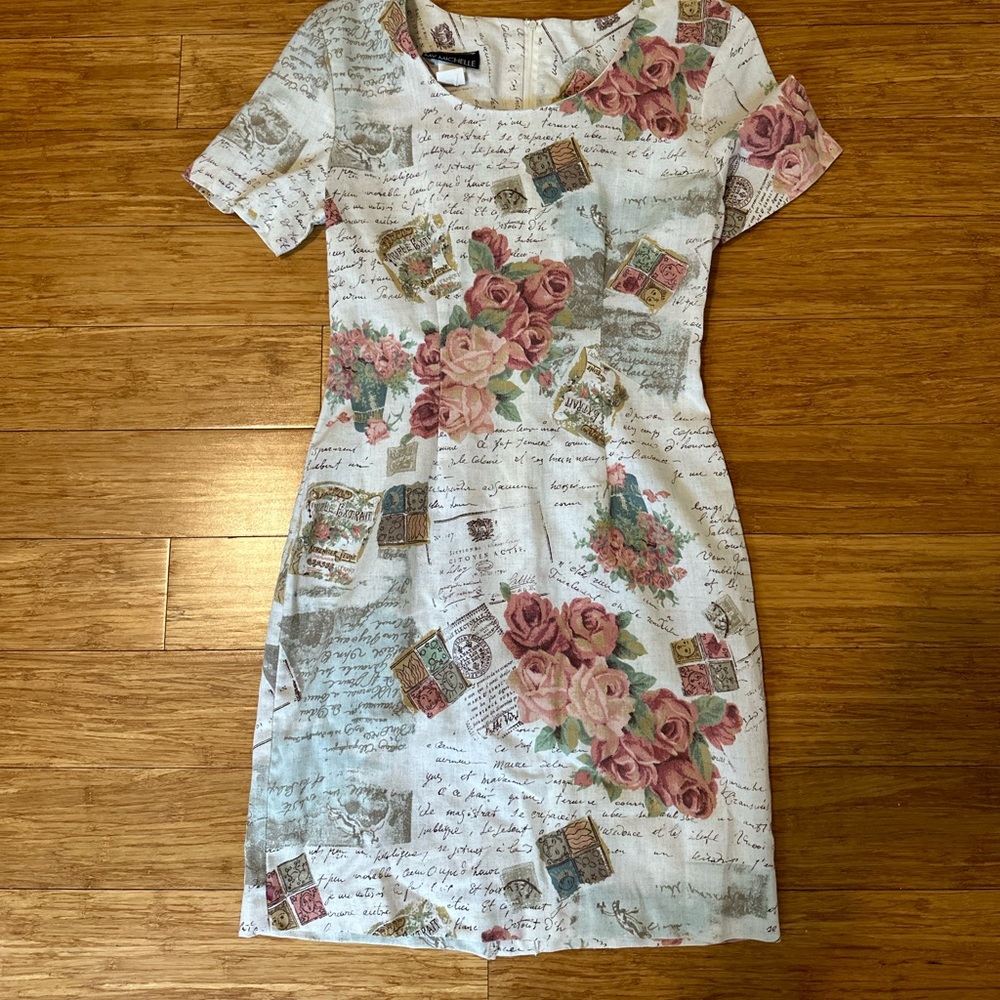 Vintage My Michelle Tapestry Dress size 5/6